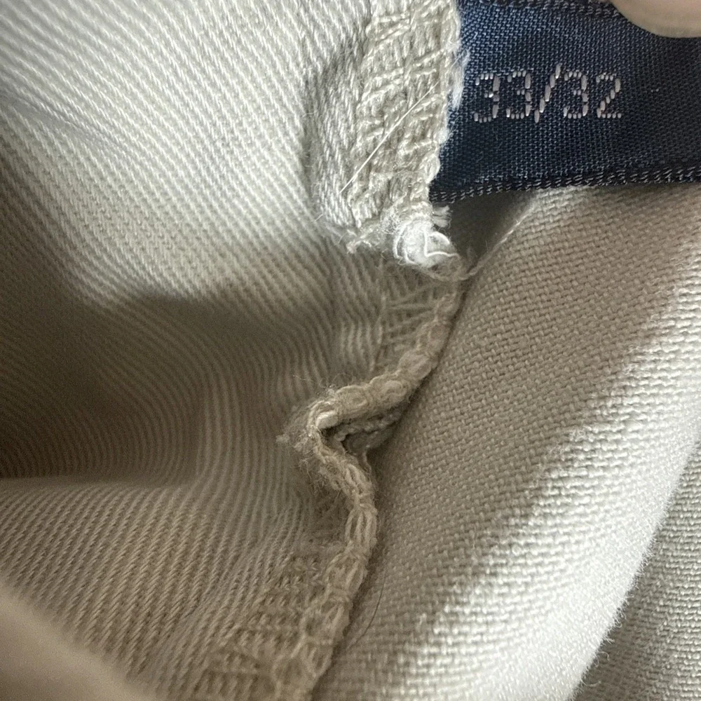 VTG Polo Ralph Lauren Hammond Pants Men's 33x32 Chino Pleated Cuffed Preppy